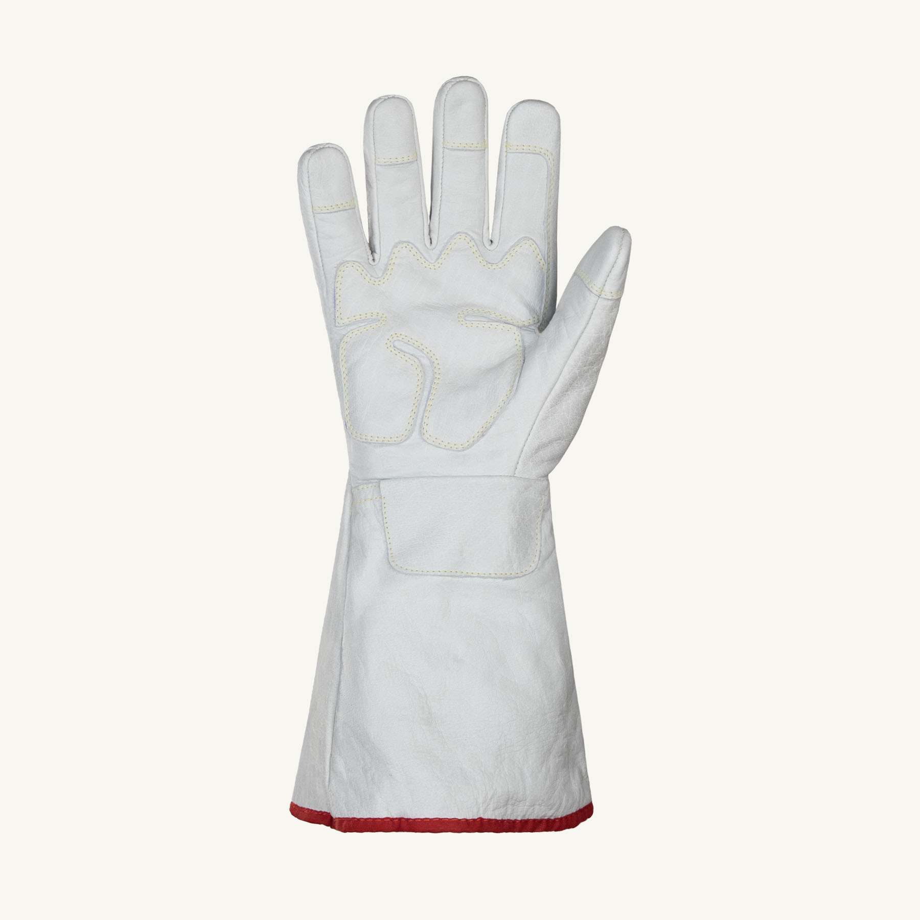Superior Glove® Endura Pro® 365KX6 A6 Lineman Glove w/ Extended Hi-Viz Cuff - palm